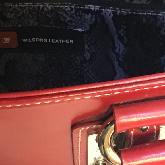 Wilson leather ladies briefcase / shoulder bag - Picture 8 of 8